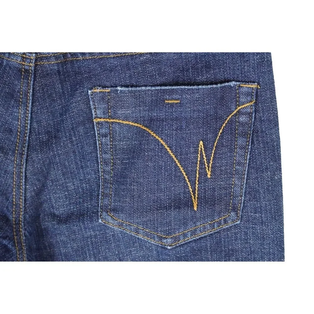 Wet Seal Jeans Juniors Size 7‎ Low Rise Flare Bootcut Stretch Y2K 90s Blue Denim